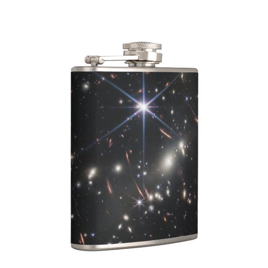 WebbS erste tiefe Feldansicht des Universums Flachmann (Rechts)