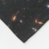 WebbS erste tiefe Feldansicht des Universums Fleecedecke (Ecke)