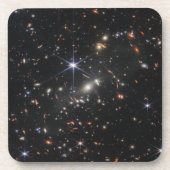 WebbS erste tiefe Feldansicht des Universums Getränkeuntersetzer (Vorderseite)