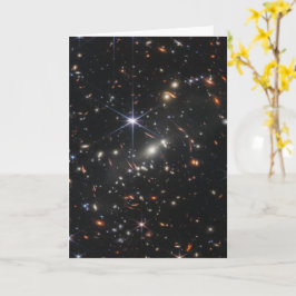 WebbS erste tiefe Feldansicht des Universums Karte