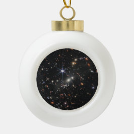 WebbS erste tiefe Feldansicht des Universums Keramik Kugel-Ornament