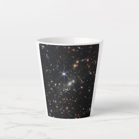 WebbS erste tiefe Feldansicht des Universums Milchtasse (Vorderseite)