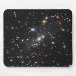 WebbS erste tiefe Feldansicht des Universums Mousepad