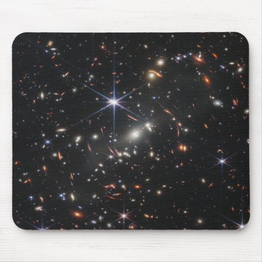 WebbS erste tiefe Feldansicht des Universums Mousepad (Vorne)