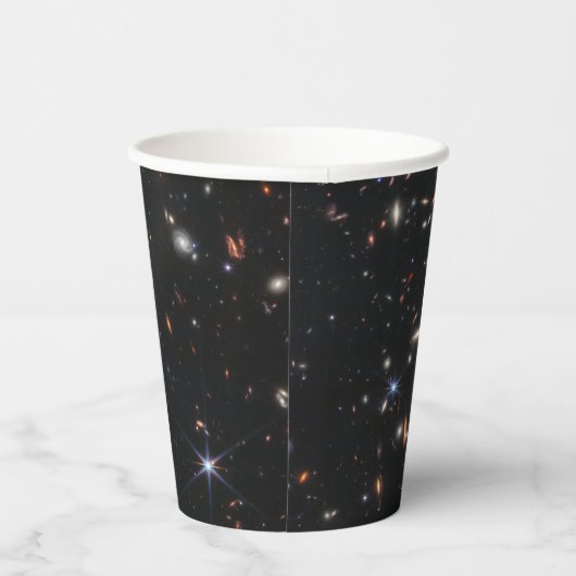 WebbS erste tiefe Feldansicht des Universums Pappbecher (Rechts)