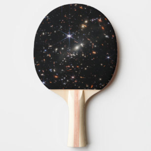 WebbS erste tiefe Feldansicht des Universums Tischtennis Schläger