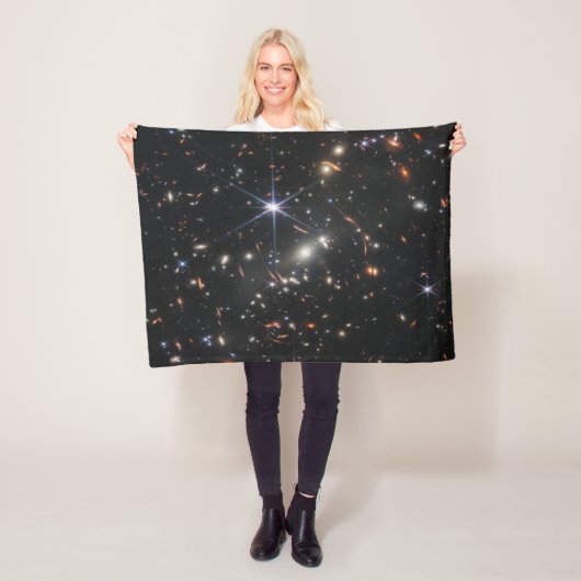 Webbs erste Tiefenansicht des Universums Fleecedecke (Beispiel)