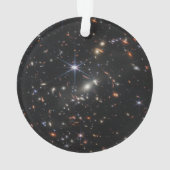Webbs erste Tiefenansicht des Universums Ornament (Rückseite)