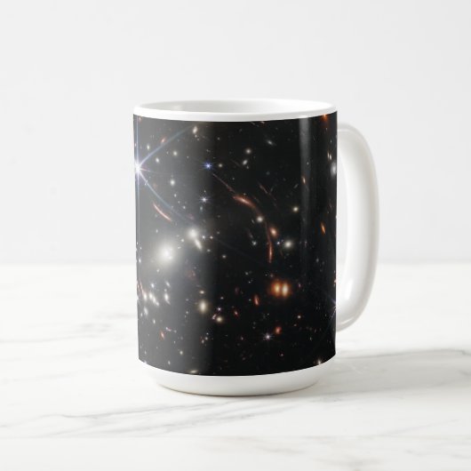 "Webb's First Deep Field" - James Webb Telescope Kaffeetasse (VorderseiteRechts)