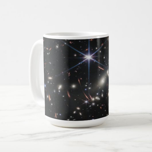 "Webb's First Deep Field" - James Webb Telescope Kaffeetasse (Vorderseite Links)