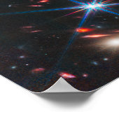 Webb's First Deep Field (NIRCam Image) Full Size Poster (Ecke)