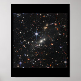 "Webb's First Deep Field" - Standard-Rahmengrößen Poster