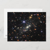Webb's First Deep Field Unveiled Postkarte (Vorne/Hinten)