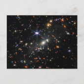 Webb's First Deep Field Unveiled Postkarte (Vorderseite)