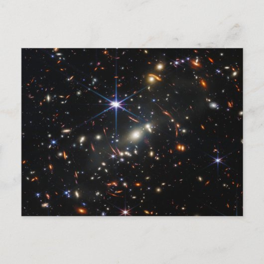 Webb's First Deep Field Unveiled Postkarte (Vorderseite)