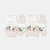 WEBBUSH PINK ROSE FLORAL ERSTER HOLZGEMEINSCHAFT GESCHENKSCHACHTEL (Ungefaltet)