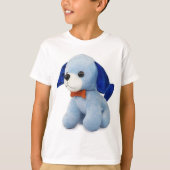 Webby Soft Animal Stehend Dog T - Shirt (Vorderseite)
