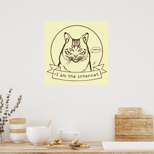 WebCat Poster (Küche)