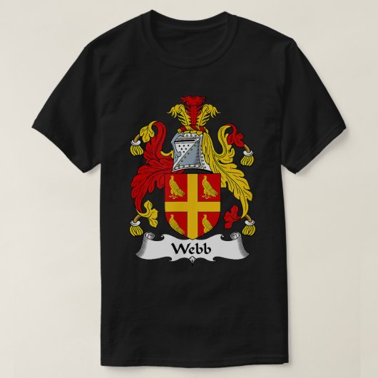 Webcoat des Familienwappens Waffen T-Shirt (Design vorne)