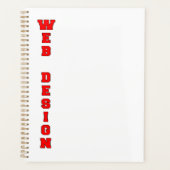 Webdesign Planer (Vorderseite)