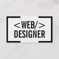 Webdesign Schlicht fett Schwarze Grenze Elegant