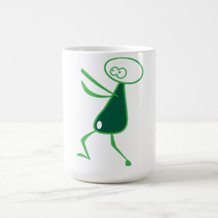 Webdesign und menschliche Touch Kaffeemaschine Tas Kaffeetasse