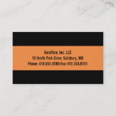 Webdesign-Visitenkarten Visitenkarte (Rückseite)