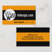 Webdesign-Visitenkarten Visitenkarte (Vorne/Hinten)