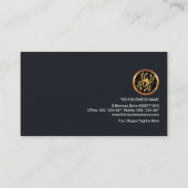 Webdesigner für einfaches Blue Circuit Board Visitenkarte (Rückseite)