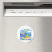 Webdesigner-Terror-Kreuzfahrtschiff Lustige Gesche Magnet (In Situ (Geschirrspüler))