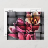 Weben Sie mir eine Blume-Postkarte Postkarte (Vorne/Hinten)