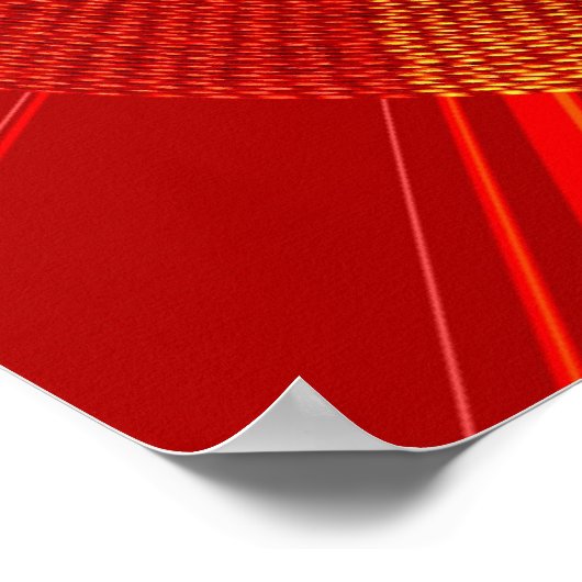 Webenkreis Poster (Ecke)