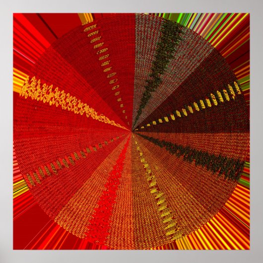 Webenkreis Poster (Vorne)