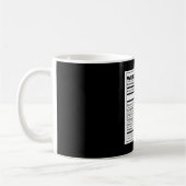 Webentwickler Funny neutritunales Geschenk Kaffeetasse (Links)