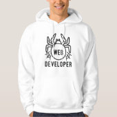 Webentwickler Hoodie (Vorderseite)
