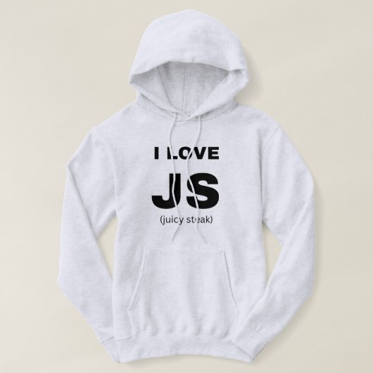 Webentwickler JavaScript-lustige Programmierung Hoodie (Design vorne)