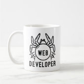Webentwickler Kaffeetasse (Links)