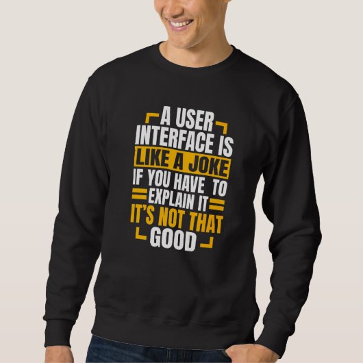 Webentwickler-Software-Website-Programmierer-Coder Sweatshirt (Vorderseite)