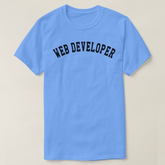 Webentwickler T-Shirt (Design vorne)