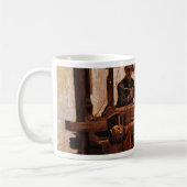 Weber am Webstuhl durch Vincent van Gogh Kaffeetasse (Links)