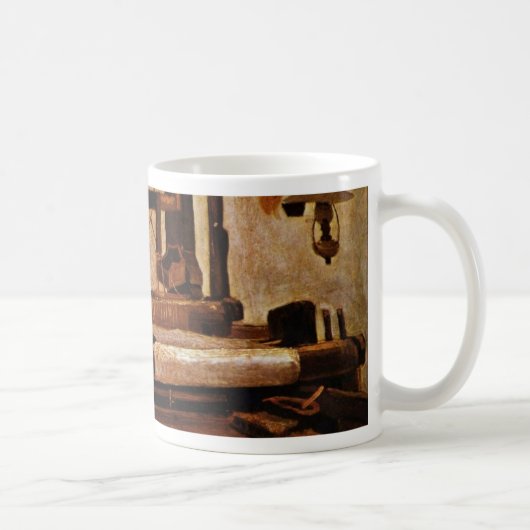 Weber am Webstuhl durch Vincent van Gogh Kaffeetasse (Rechts)