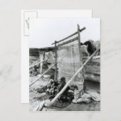 Weber aus Navajo, c.1914 Postkarte (Vorne/Hinten)