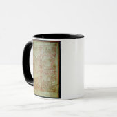 Weber des Kodex-507 fol.2r, Schuster, Fischer und Tasse (Vorderseite Links)