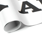 Weber Leaf Weihnachtsalaska xmas hanukkah Party Geschenkpapier (Rolleneckpunkt)