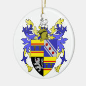 Weber-Wappen Familienwappen Keramik Ornament (Links)