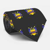 Weber-Wappen Familienwappen-Muster-Krawatte Krawatte (Gerollt)