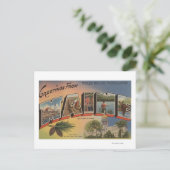 Webhannet, Maine (Wells Beach) Postkarte (Stehend Vorderseite)