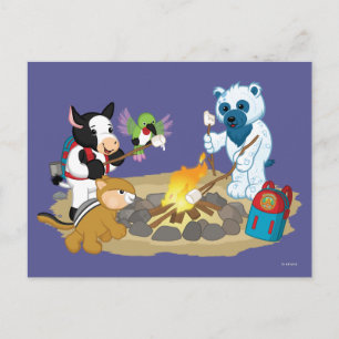 Webkinz   Campfire Marshmallows 2 Postkarte