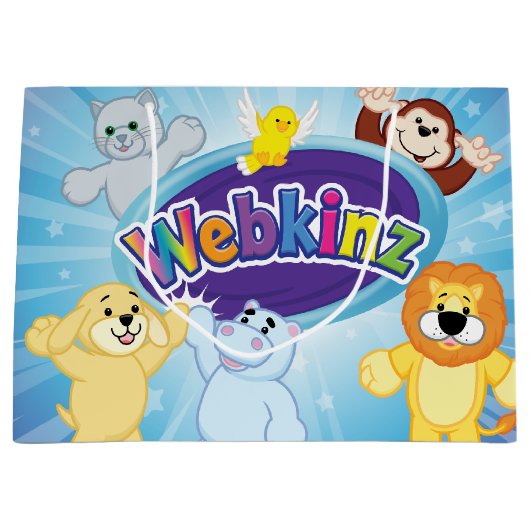 Webkinz: Come in and Play Große Geschenktüte (Vorderseite)