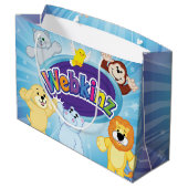 Webkinz: Come in and Play Große Geschenktüte (Rückseite Schrägansicht)